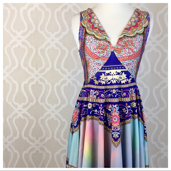 *TAKING DOWN* Stained Glass Mandala Maxi Dress - Picture 2 of 8